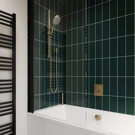 Crosswater MPRO Crossbox Push Brushed Brass 3 Outlet Trim Set 4 Crosswater MPRO Crossbox Push Brushed Brass 3 Outlet Trim Set - Image 2