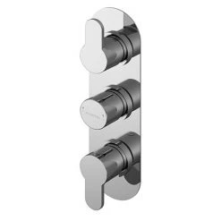 Asquiths Sanctity Triple Concealed Shower Valve - SHA5116