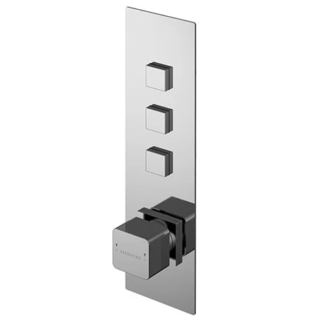 Asquiths Tranquil Push Button Shower Valve (Triple Outlet) - SHD5103 3 Asquiths Tranquil Push Button Shower Valve (Triple Outlet) - SHD5103