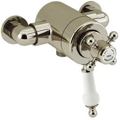 Heritage Hartlebury Exposed Shower Valve with Bottom Outlet Connection - Vintage Gold - SHDAB02