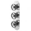 Hudson Reed Revolution Industrial Triple Concealed Thermostatic Shower Valve - SIWTR02