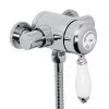 Heritage - Ryde Single Control Exposed Mini Valve With Bottom Outlet - Chrome -Shower Valves Sales Store SLC04 P1