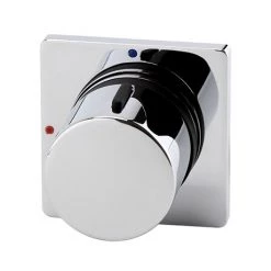 Venice Modern 1 Outlet Concealed Shower Mixer Valve - Chrome