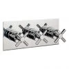Crosswater - Totti Triple Concealed Thermostatic Shower Valve - TO2001RC -Shower Valves Sales Store TO2001RC P