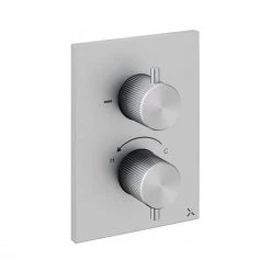 Crosswater 3ONE6 Stainless Steel Crossbox 1 Outlet Trimset