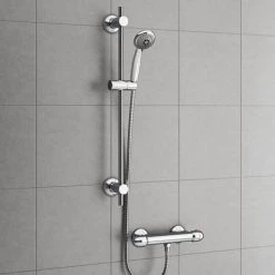 Juno Round Thermostatic Bar Valve - Chrome 9 Juno Round Thermostatic Bar Valve - Chrome -Shower Valves Sales Store TTMV02 detail1 460
