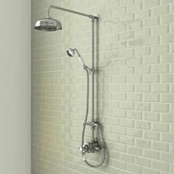 Trafalgar Traditional Dual Exposed Thermostatic Shower Valve -Shower Valves Sales Store Trafalgar Traditional Dual Exposed Thermostatic Shower Valve detail2 460