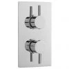 Ultra Quest Rectangular Twin Shower with Built-in Diverter - QUEV52 -Shower Valves Sales Store Ultra Quest Rectangular Twin Shower with Built in Diverter QUEV52 p