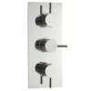 Nuie Quest Triple Concealed Thermostatic Shower Valve - Chrome - JTY314 2 Nuie Quest Triple Concealed Thermostatic Shower Valve - Chrome - JTY314 -Shower Valves Sales Store Ultra Series F II Triple Concealed Thermostatic Shower Valve Chrome JTY314 Medium