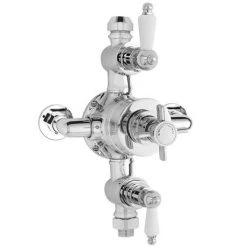 Nuie Traditional Triple Exposed Thermostatic Shower Valve - A3057E